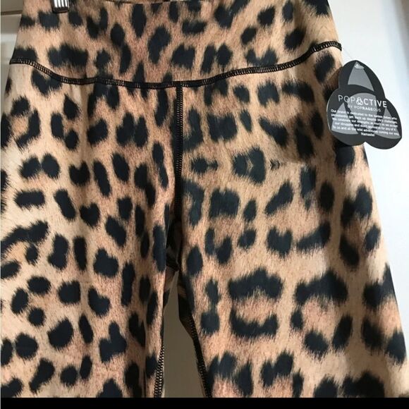 NWT Poprageous popactive leopard leggings - Picture 3 of 6